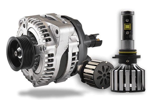 auto peças e componentes elétricos para o carro