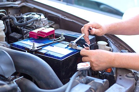 troca da bateria do carro e entrega do veículo no mesmo dia